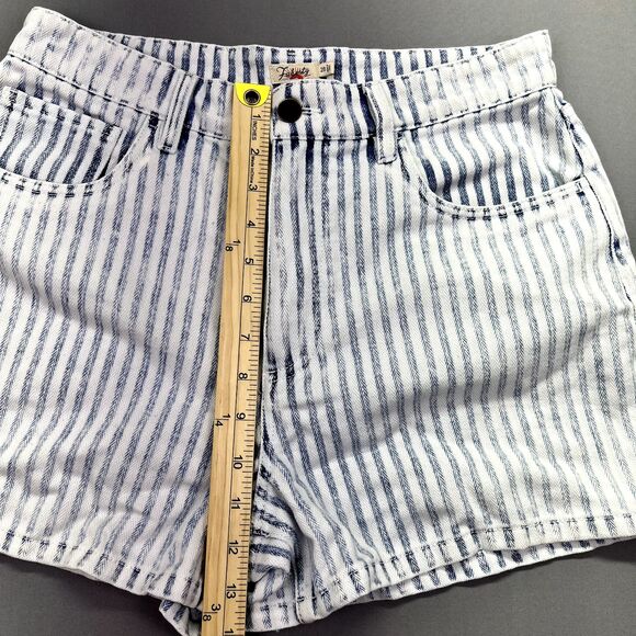 Faherty Shorts Topsail Striped‎ Denim Size 28 Indigo Dyed - Picture 2 of 9